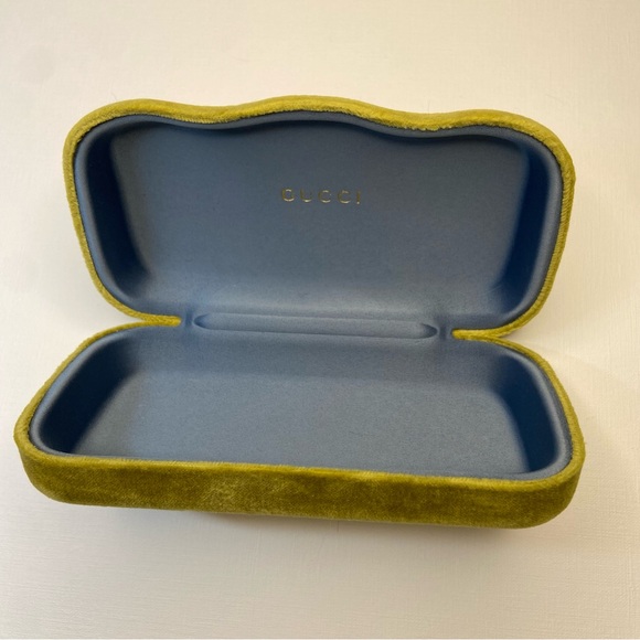 GUCCI Sunglass Hard Case Yellow